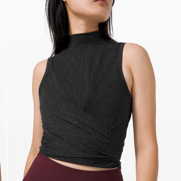 lululemon athletica Tops - 🍁50% OFF🍁Lululemon Time To Restore Mock NeckTank